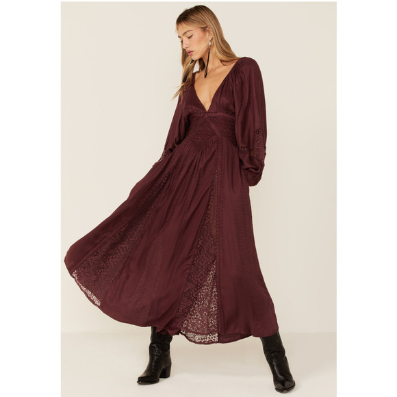 Free People Dresses & Skirts - FREE PEOPLE Southwest Lace Maxi Dress